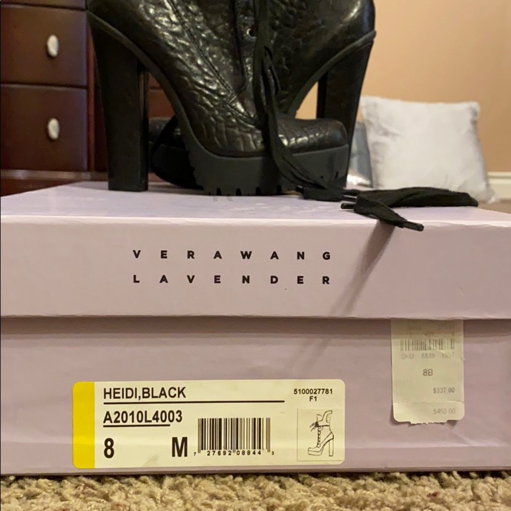 Brand New Verawang Lavender boots